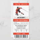Search for hockey ticket invitations For kids