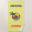 Search for tropical beach towels Island