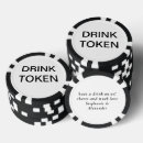 Search for drink token Black and white