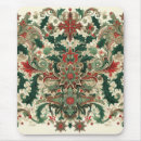 Search for victorian pattern mouse mats Red