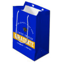 Search for royal blue and gold gift bags Graduate