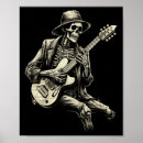 Search for skeleton guitar posters Halloween