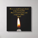 Search for a single candle posters Inspirational