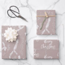 Search for pink holly berries wrapping paper Merry christmas