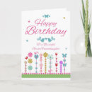 Search for great granddaughter birthday cards Butterflies