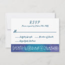 Search for number of guests rsvp cards Floral