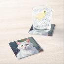Search for kittens barware White