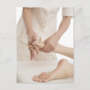 Search for massage therapists postcards Vertical