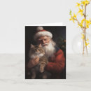 Search for paw prints christmas cards Santa paws