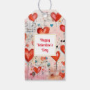 Search for red heart gift tags Valentine