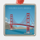 Search for landmark christmas tree decorations Golden gate bridge