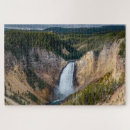 Search for yellowstone national park puzzles Lower falls