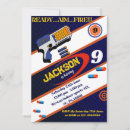 Search for nerf party invitations Orange