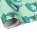 Search for mermaid wrapping paper Pattern