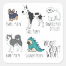 Search for funny dog cartoon stickers Puppies