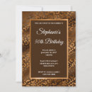 Search for leopard 50th birthday invitations Glam