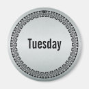 Search for days of the week magnets Tuesday