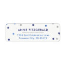 Search for silver graduation return address labels Blue