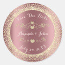 Search for red heart save the date stickers Glitter