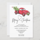 Search for school christmas invitations Red truck
