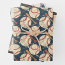 Search for vintage baseball wrapping paper Coach