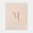 Search for monogram blankets Keepsake