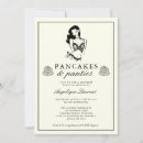 Search for pancake bridal shower invitations Modern