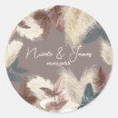 Search for leaves of grass stickers Boho
