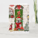 Search for english bulldog christmas cards Animal