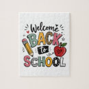Search for back to school puzzles First day of school
