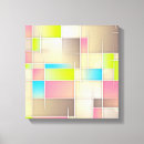 Search for abstract squares canvas prints Rectangles