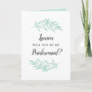 Search for watercolor bridesmaid cards Be my bridesmaid