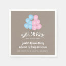 Search for gender reveal napkins Baby