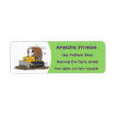 Search for cartoon cow return address labels Bull