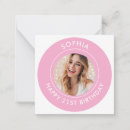 Search for first birthday note cards Elegant