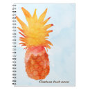 Search for pineapple notebooks watercolor