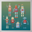 Search for robot posters Vintage