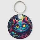 Search for cheshire cat key rings Alice in wonderland