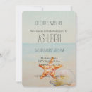 Search for conch shells invitations Blue