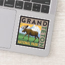 Search for vintage moose stickers Anderson design group