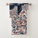 Search for orange and black bath towels For her