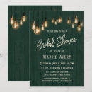 Search for wooden bridal shower invitations Rustic
