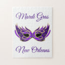 Search for carnival masks puzzles New orleans