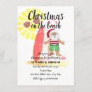 Search for summer christmas invitations Beach