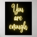 Search for you are enough posters Motivation