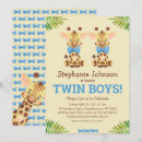 Search for twin baby boy shower invitations Jungle