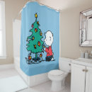 Search for charlie brown shower curtains Christmas tree