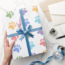 Search for rainbow paws wrapping paper Pattern