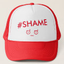Search for red baseball caps Trucker