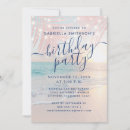 Search for pastel birthday invitations Tropical